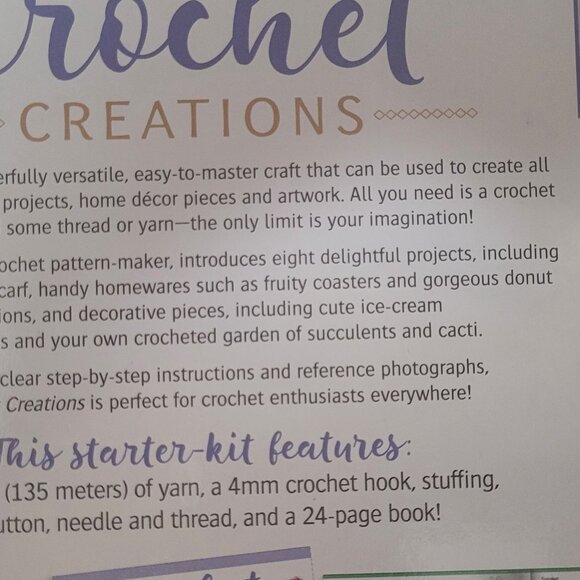 Crochet Creations Starter Kit - Picture 8 of 9